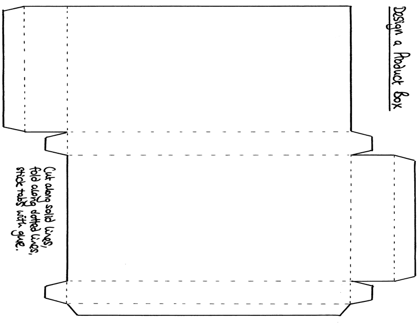 Product Box Template